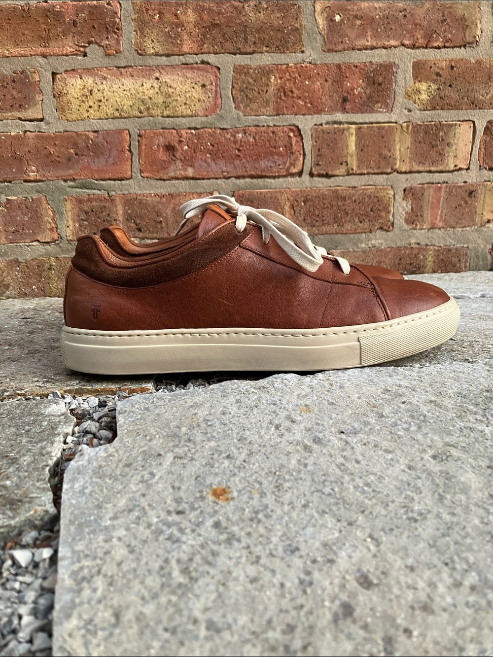 Frye Owen Oxford Cognac 
Men's Casual Leather Sneakers
